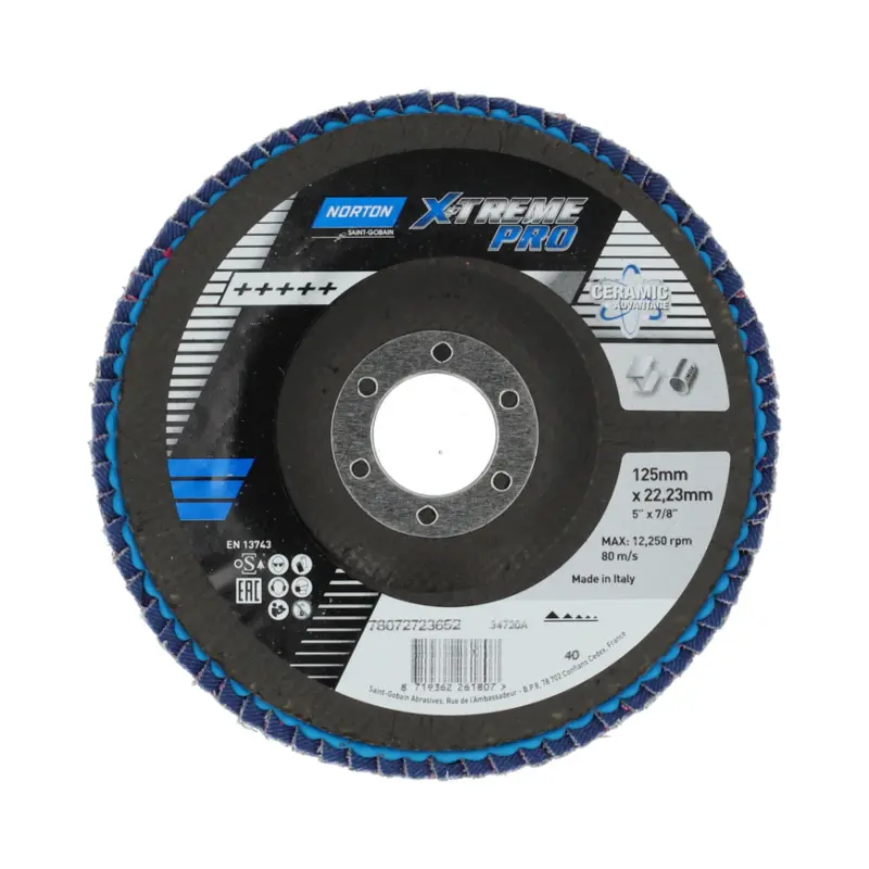 125x22,2/40 k.lamel.R928 NOR P40 XTRP EU